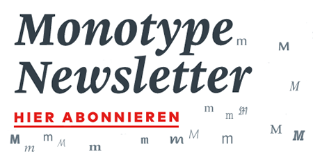 Monotype Newsletter Fontblog Link