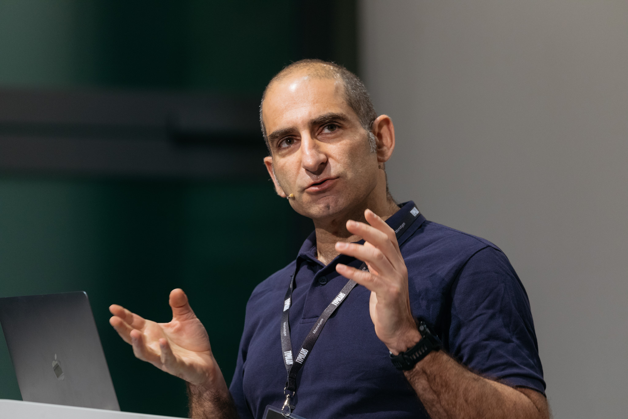 Gerry Leonidas, TYPO Labs 2018 Fotografia: Norman Posselt